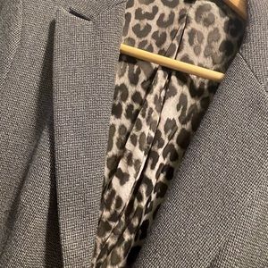 Express blazer. Can dress up with dress pants, or down with jeans!